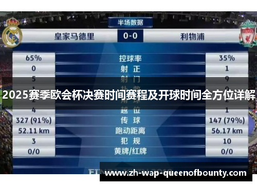 2025赛季欧会杯决赛时间赛程及开球时间全方位详解 2025赛季欧会杯决赛时间赛程及开球时间全方位详解